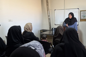برگزاری جلسه آموزشی سلامت روان درپایگاه  بهداشت تودشکچویه با تأکید بر مولفه های اجتماعی موثر بر سلامت (SDH)