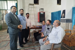 برگزاری برنامه «میز خدمت» به مناسبت هفته دولت در نماز جمعه شهر سجزی