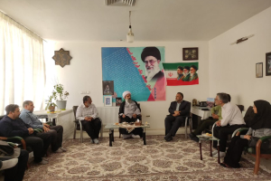 برگزاری جلسه تعاملی پرسنل مرکز بهداشت سجزی با امام جمعه و مسئولان منطقه