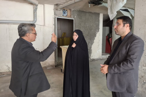 بازدید فرماندار شهرستان کوهپایه از مرکز بهداشت و درمان بخش تودشک