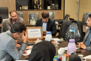 برگزاری جلسه کارگروه بررسی آسیب های اجتماعی دانش آموزان(میزنماد)