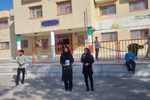 آموزش تغذیه در روز جهانی تخم مرغ در دبستان پسرانه سلمان فارسی همراه با صبحانه سالم