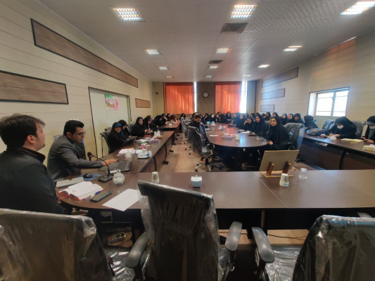 جلسه آموزشی ضمن خدمت مدیران و مربیان مدارس شهرستان کوهپایه