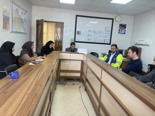 تشکیل مانور دور میزی در شرایط جنگی و قطعی برق و کمیته پیشگیری از حوادث