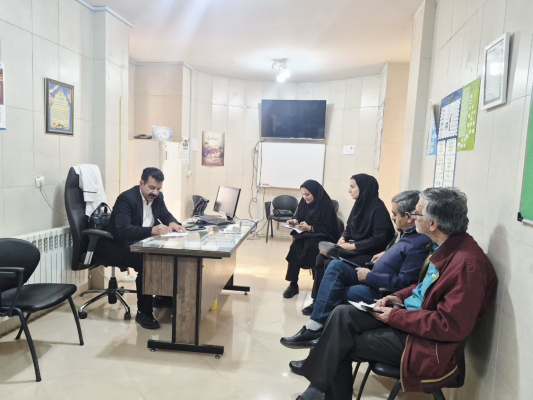 جلسه هماهنگی برنامه تعیین کننده های اجتماعی سلامت SDH و کانون سلامت محلات طرح محله محور شهید سلامی در سجزی و زفره