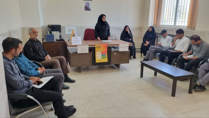 برگزاری جلسه آموزشی تغذیه در اداره آموزش و پرورش شهرستان کوهپایه