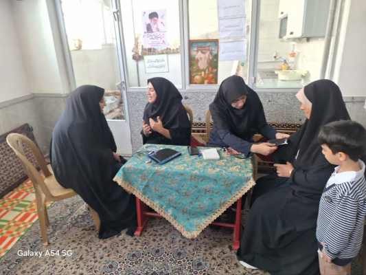 برگزاری میز خدمت به مناسبت هفته ی ملی سلامت، هفته سلامت نماز جمعه تودشک 
