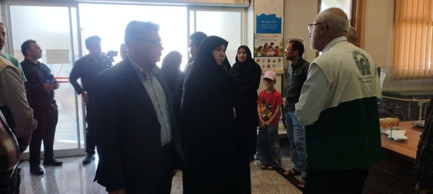 حضور تیم جهادی پزشکی در کوهپایه