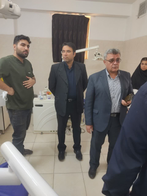 بازدید میدانی مسئولان استانی و شهرستانی از مراکز بهداشت و پروژه‌های عمرانی کوهپایه