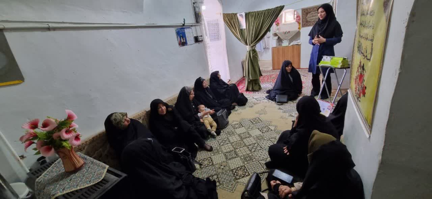 رگزاری جلسه آموزشی در راستای سبک زندگی سالم توسط پرسنل مرکز سجزی