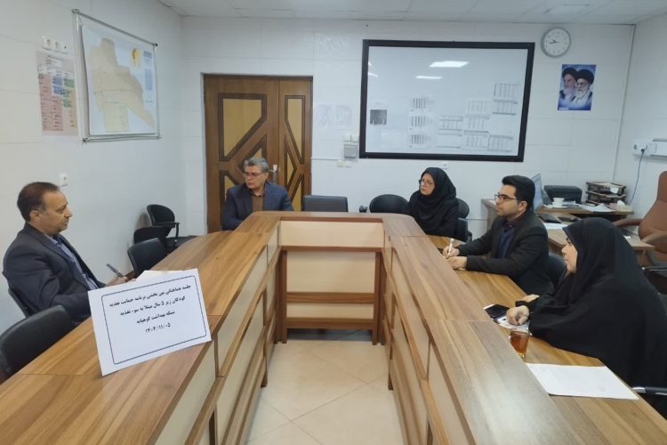 جلسه هماهنگی بین‌بخشی با اداره تعاون، کار و رفاه اجتماعی شهرستان