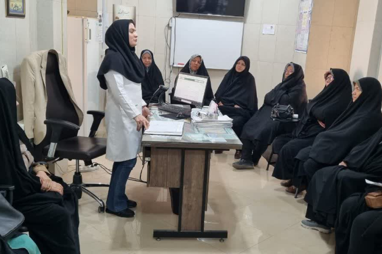 آموزش گروهی در خصوص سرطان در مرکز سجزی