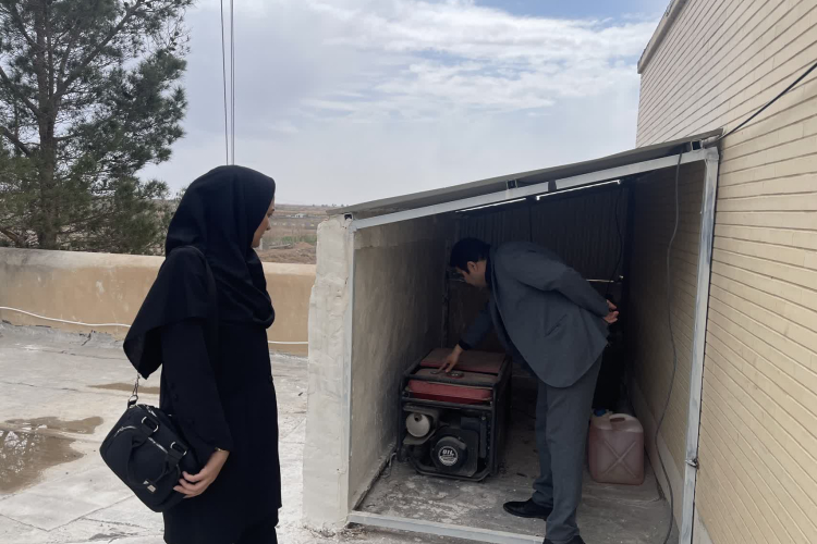 بازدید معاون بهداشتی و واحد مدیریت خطر و پدافند غیر عامل از مرکز شبانه روزی سجزی