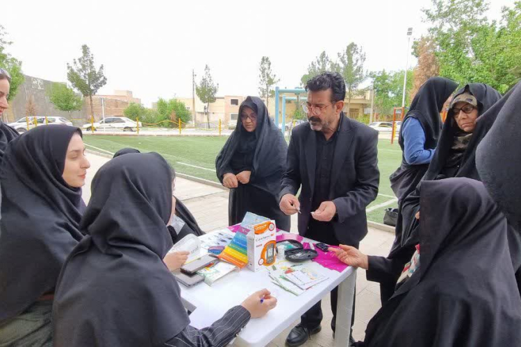 برگزاری برنامه‌های غربالگری، آموزشی و ورزشی ویژه بانوان به مناسبت هفته سلامت در پارک سجزی