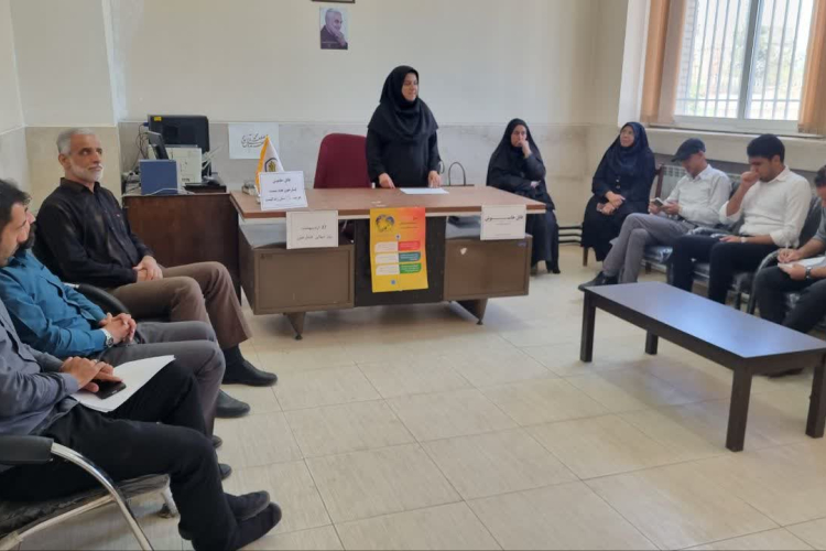 برگزاری جلسه آموزشی تغذیه در اداره آموزش و پرورش شهرستان کوهپایه