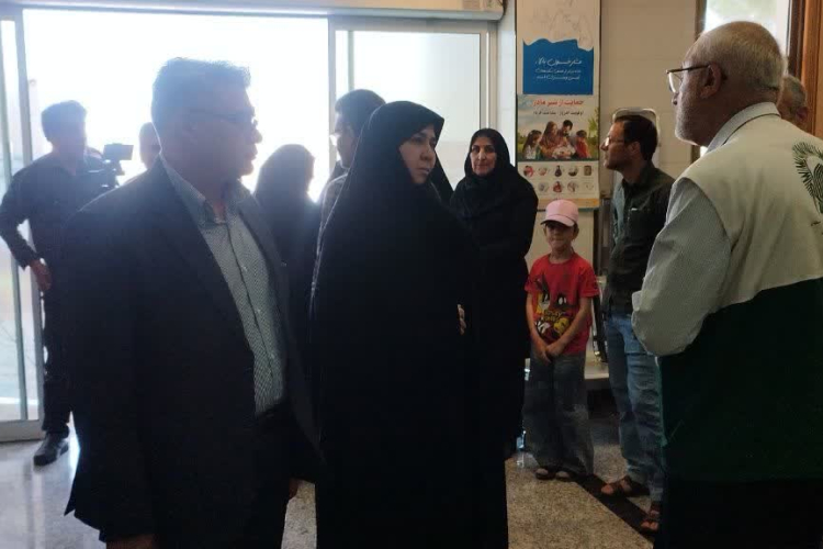 حضور تیم جهادی پزشکی در کوهپایه