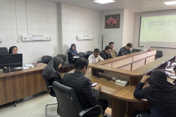 برگزاری کمیته بحران و مانور دورمیزی نشت مواد شیمیایی و سایبری