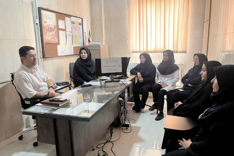 برگزاری جلسه هماهنگی برنامه تعیین کننده های اجتماعی سلامت (SDH) با حضور هیات امنا مرکز خدمات جامع سلامت تودشک 
