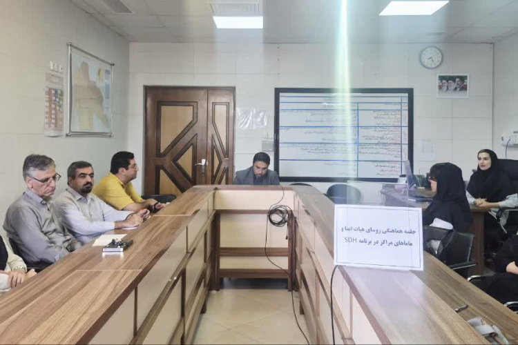 برگزاری جلسه هماهنگی روسای هیات امنا با محوریت تعیین کننده های اجتماعی سلامت (SDH) و تقویت برنامه‌های خودمراقبتی اجتماعی در محلات