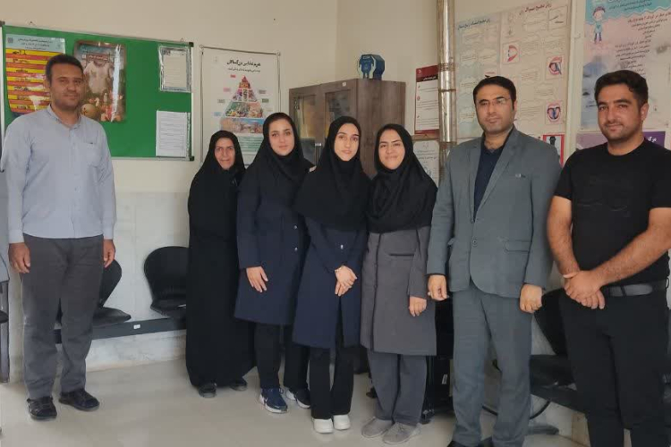 برگزاری آیین معرفی دانشجوی بهورزی در خانه های بهداشت امامزاده قاسم و مشکنان
