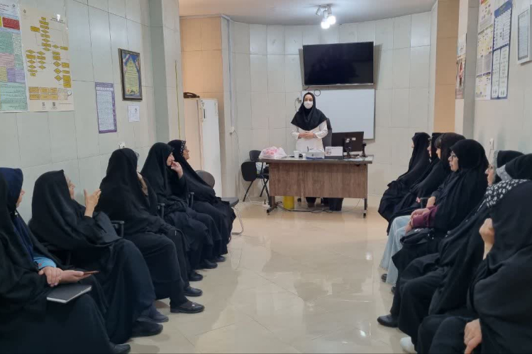 برگزاری جلسه آموزشی رابطین سلامت مرکز خدمات جامع سلامت سجزی 