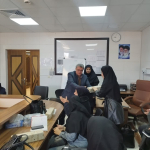  جلسه هماهنگی مدیر شبکه بهداشت و درمان با پرسنل محیطی