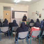 برگزاری جلسه آموزشی ریزمغذی ها و سلامت نوجوانان در دبیرستان دخترانه بنت الهدی کوهپایه