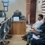 جلسه برون بخشی به مناسبت هفته سلامت مردان در کلانتری ۲۹ سجزی