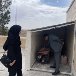 بازدید معاون بهداشتی و واحد مدیریت خطر و پدافند غیر عامل از مرکز شبانه روزی سجزی