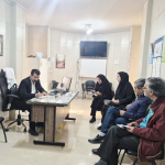 جلسه هماهنگی برنامه تعیین کننده های اجتماعی سلامت SDH و کانون سلامت محلات طرح محله محور شهید سلامی در سجزی و زفره