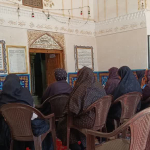 برگزاری جلسه آموزشی به مناسبت هفته واکسیناسیون در روستای امامزاده قاسم