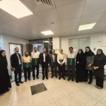 حضور خادمین رضوی به همراه مسئول بسیج خواهران در مرکز کوهپایه به مناسبت روز روانشناس