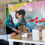 برپایی میز خدمت در نماز جمعه کوهپایه