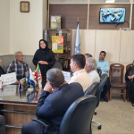 برگزاری جلسه آموزشی تغذیه در اداره ثبت و اسناد شهرستان کوهپایه