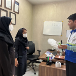 برگزاری آموزش در خصوص اهمیت مصرف واکسیناسیون در شهرک صنعتی سجزی