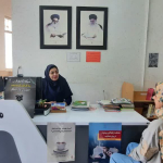 برپایی میز خدمت بمناسبت هفته مبارزه با مواد مخدر در کتابخانه شهر سجزی