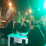 گام سلامت در شب‌های کوهپایه؛ استقرار «میز خدمت فشارخون» در تجمعات مردمی