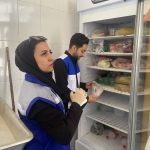 بازدید مشترک شبکه بهداشت و درمان و اداره دامپزشکی شهرستان کوهپایه در راستای تشدید نظارت و بازرسی های بهداشتی به مناسبت ایام سوگواری امام حسین (ع)