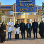 بازدید نظارتی مدیر گروه توسعه مرکز بهداشت استان اصفهان از شبکه بهداشت و درمان شهرستان کوهپایه 