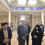 بازدید معاون استاندار، مسئولان دانشگاه اصفهان و شهرستان کوهپایه از پروژه بازسازی مرکز جامع منتخب شهرستان