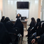 گزاری برنامه آموزشی ویژه رابطین و سفیران سلامت در مرکز خدمات جامع سلامت سجزی