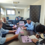 برگزاری آموزش گروهی خود مراقبتی ویژه کارکنان اداره بنیاد مسکن شهرستان