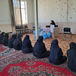 برگزاری جلسه آموزشی به مناسبت هفته سلامت روان در هنرستان مهر کوهپایه
