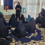 برگزاری جلسه آموزشی روز جهانی غذا و تغذیه سالم و هفته ملی سلامت بانوان در پایگاه بسیج منطقه کوهپایه 